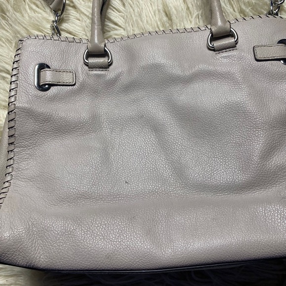 MICHAEL KORS HAMILTON EAST WEST PEARL WHIPPED STITCH TOTE BAG SATCHEL - Picture 11 of 16